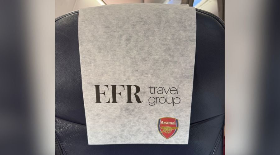 EFR Travel sold out seats on its charter flight